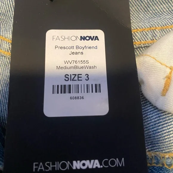 Fashionnova boyfriend jeans - Picture 7 of 8